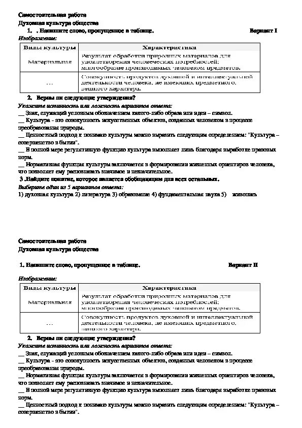 Кр по обществознанию духовной культуры 10 класс. Духовная культура общества 10 класс контрольная работа. Работа по обществознанию 10 класс право. Самостоятельная по праву 7 класс. Тест обществознание духовная культура