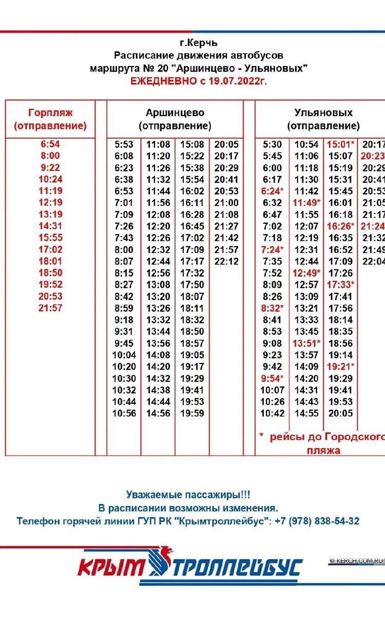 Расписание 28 автобуса керчь