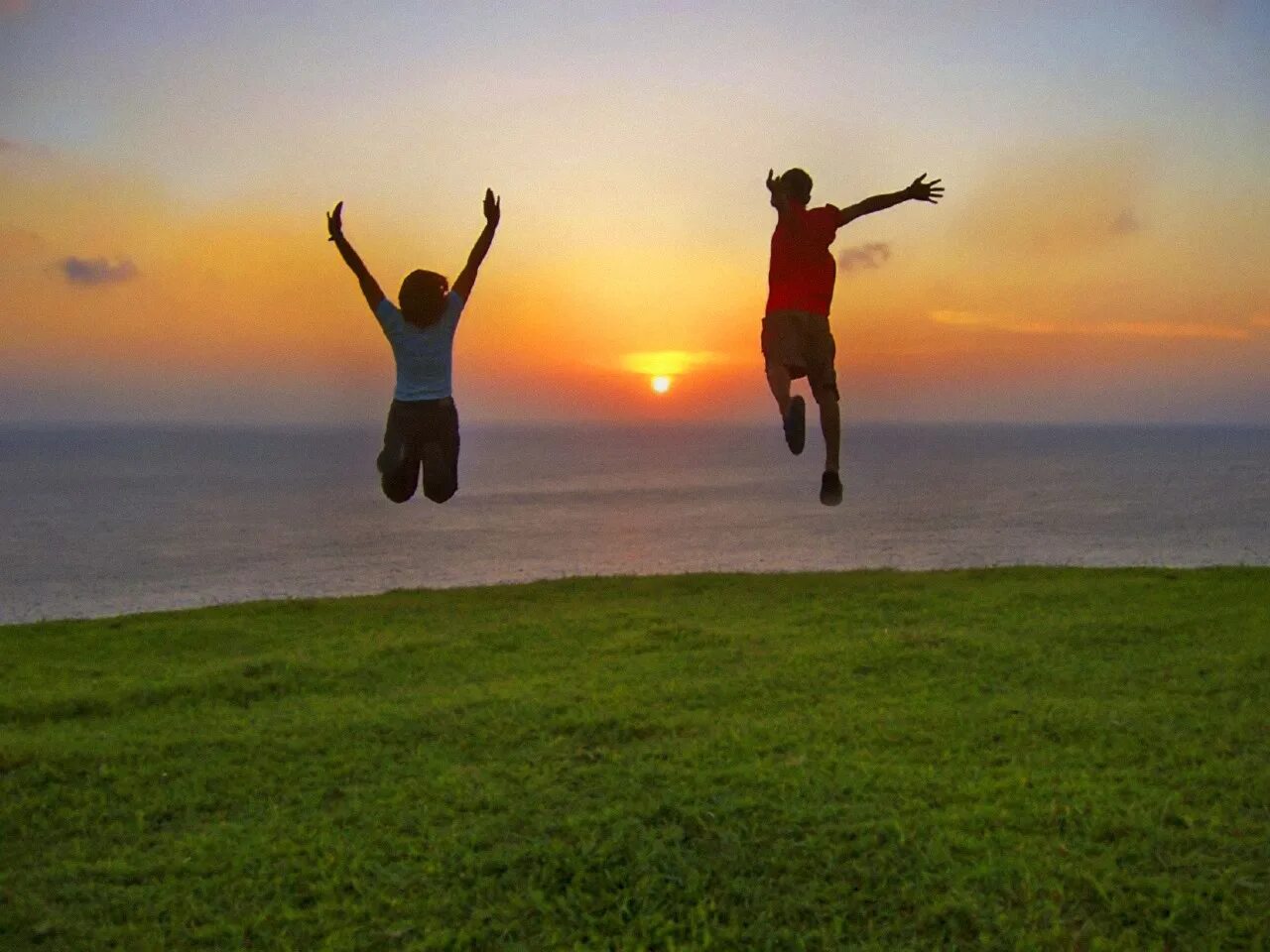 He lived happy life