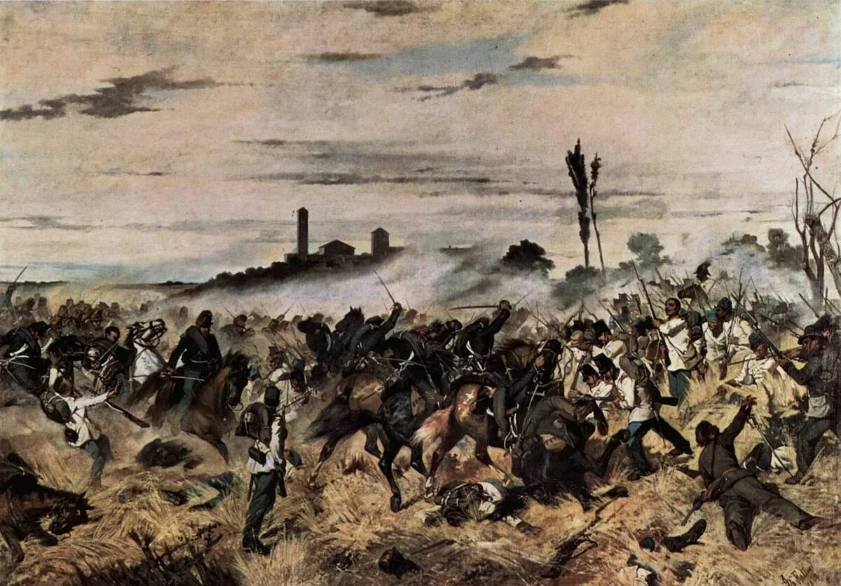 Итало французский. 1859 год битва при сольферино. Битва при сольферино анри дюнан. Сольферино 1859. Итало французский.
