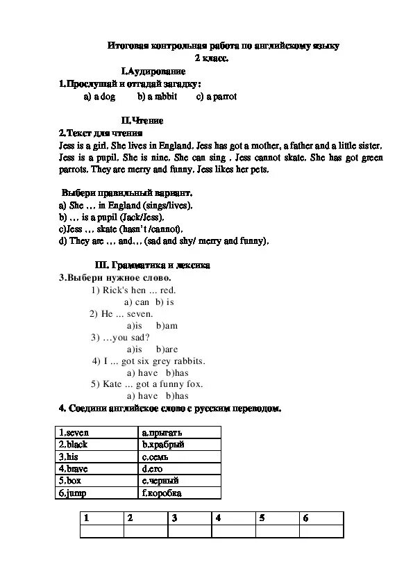 Итоговая контрольная по английскому языку 2 класс. Годовая контрольная 2 класс английский. Итоговый годовой контрольная по английскому 2 класс. Итоговая контрольная работа по английскому языку 2 класс 2часть.