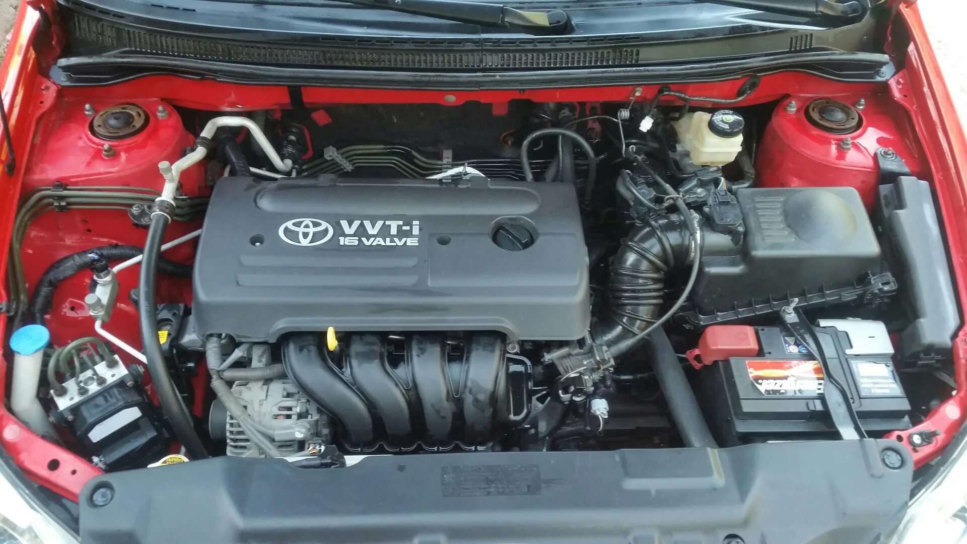 Помыли мотор - Toyota Corolla (140/150), 1,8 л, 2012 года мойка DRIVE2