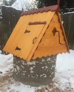 Зимний колодец своими руками
