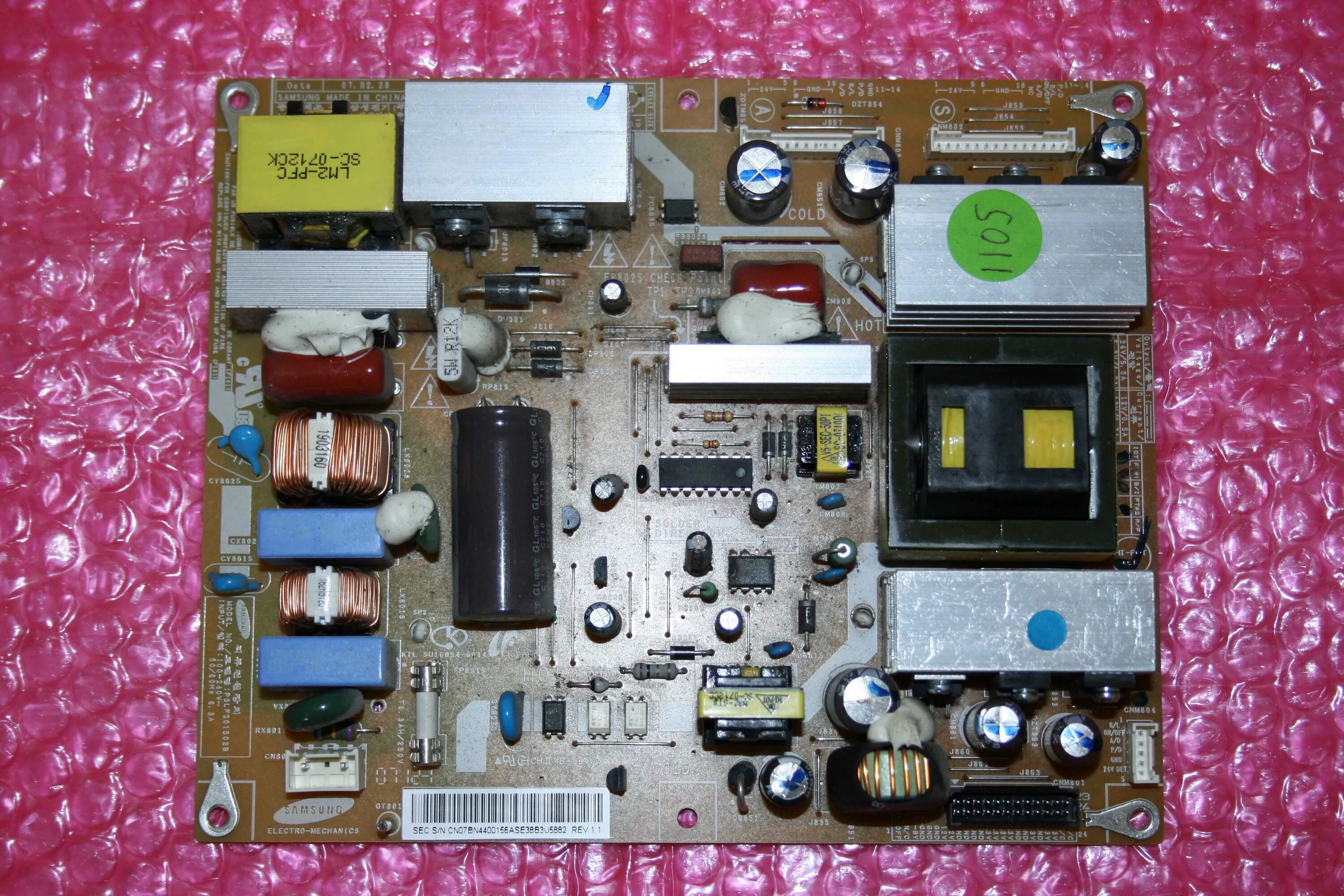 Bn44 00191a схема блок питания SAMSUNG BN44-00304A PSIV300402A IP-30155B POWER-INVERTER Service Manual download