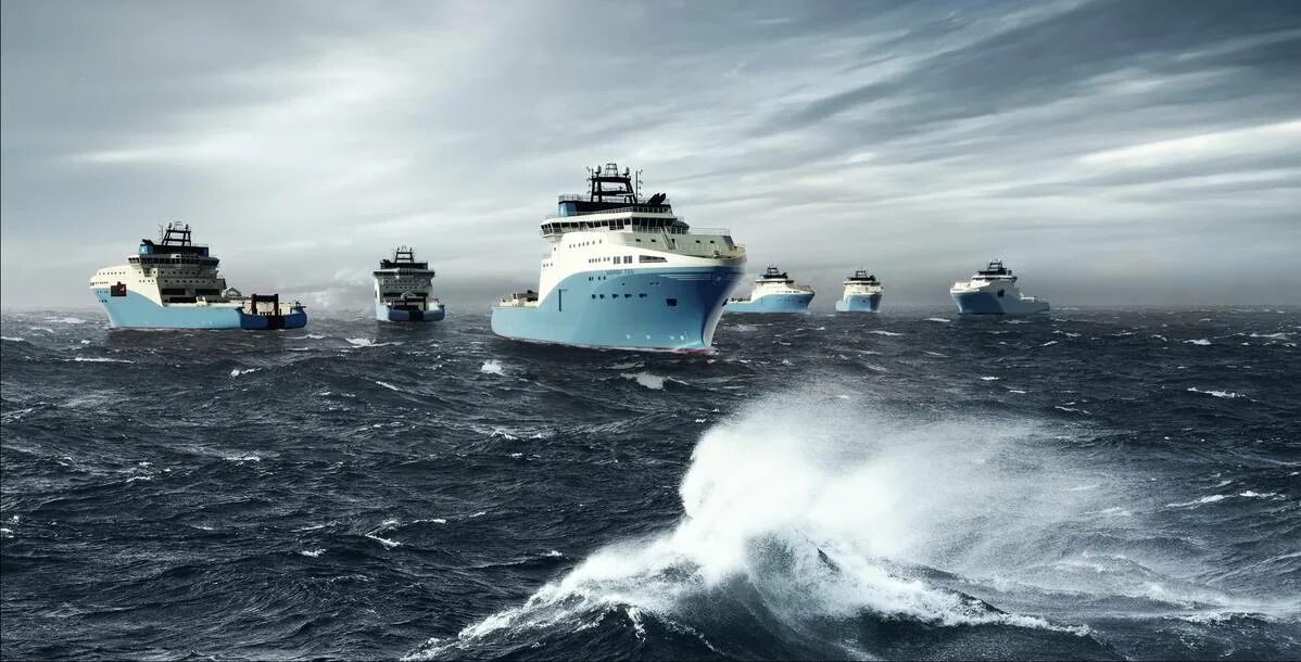 Передвижение морских судов. Много судов в море. торговое судно.
