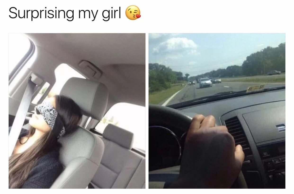 This is surprising when you consider just. Car ride aesthetic. she is riding a car pic. wish you nice car ride!.