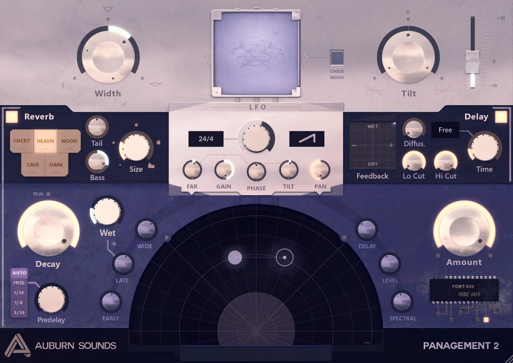 Auburn Sounds Panagement. Стереорасширители VST. Auburn Sounds - Panagement 2. Реверберация плагин. Sounds 2.0