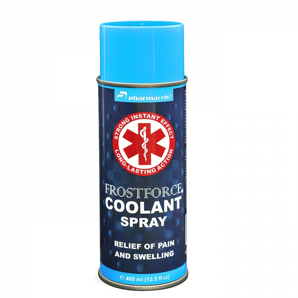 Frostforce Coolant Spray Pharmacels. Фрост спрей 400 мл аэрозоль, охлаждающий. Заморозка спортивная Sport Coolant Spray Daytona 335 мл. Coolant спрей. Спрей обезболивающий для спортсменов