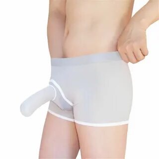 Mens Modal Cotton Penis Sleeve Underwear Boxer Pouch Briefs with NEW before...