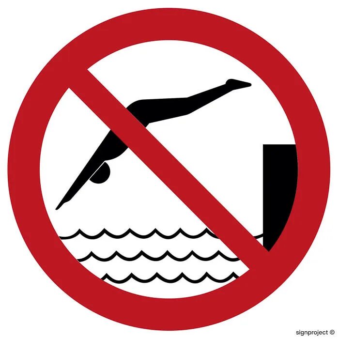 Знаки чтобы не было воды. Нырять запрещено. Знаки безопасности на воде. Знак «нырять запрещено». Запрещающие знаки на корабле.