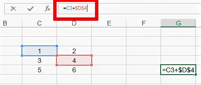 Доллар в excel