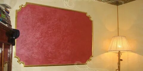 Декоративная бархат нанесение