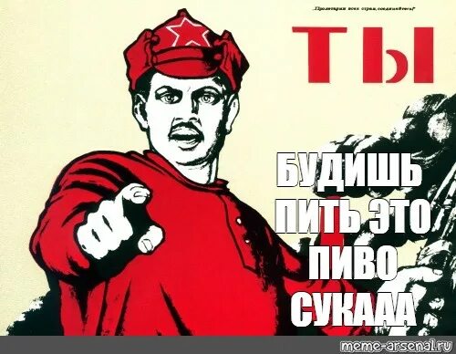 Буди значение. Ты записался добровольцем плакат. не буди мемы. мем не будить. разбудили мем.