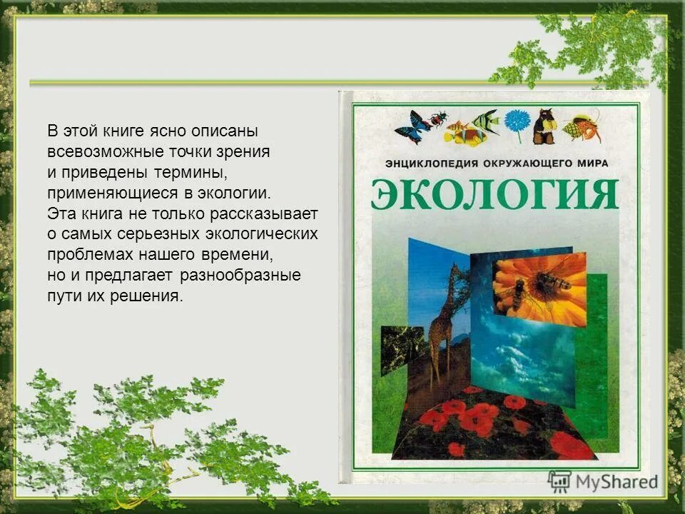 Экология автор