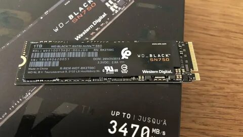 Wd black sn750