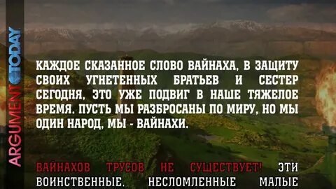 Вайнах перевод