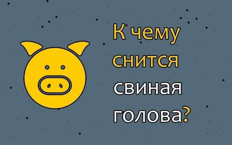 К чему снится свиная голова. Голова свиньи приснилась. Свинья сонник толкование снов