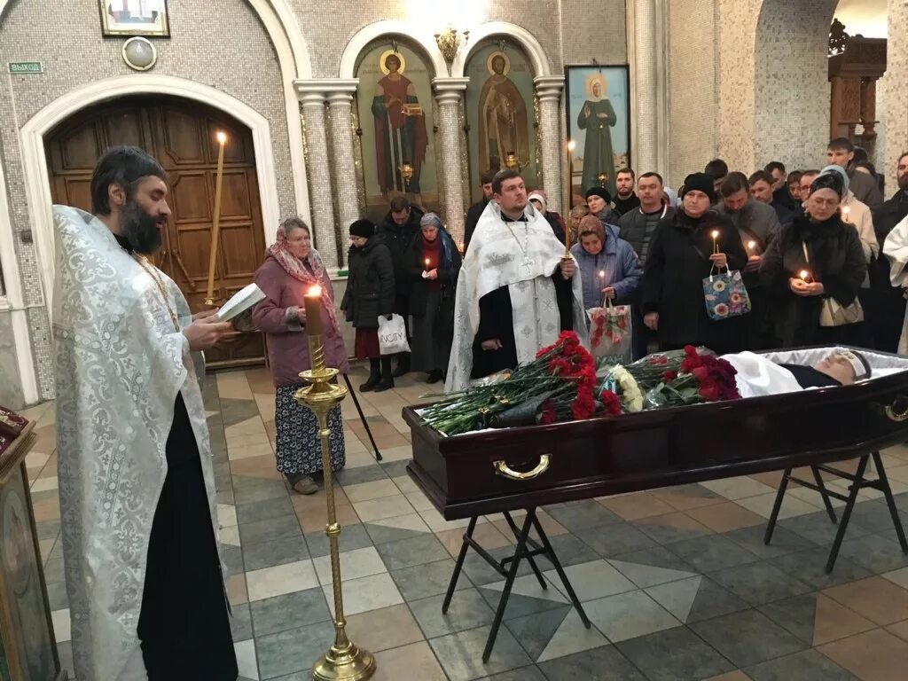 Кремированных отпевают