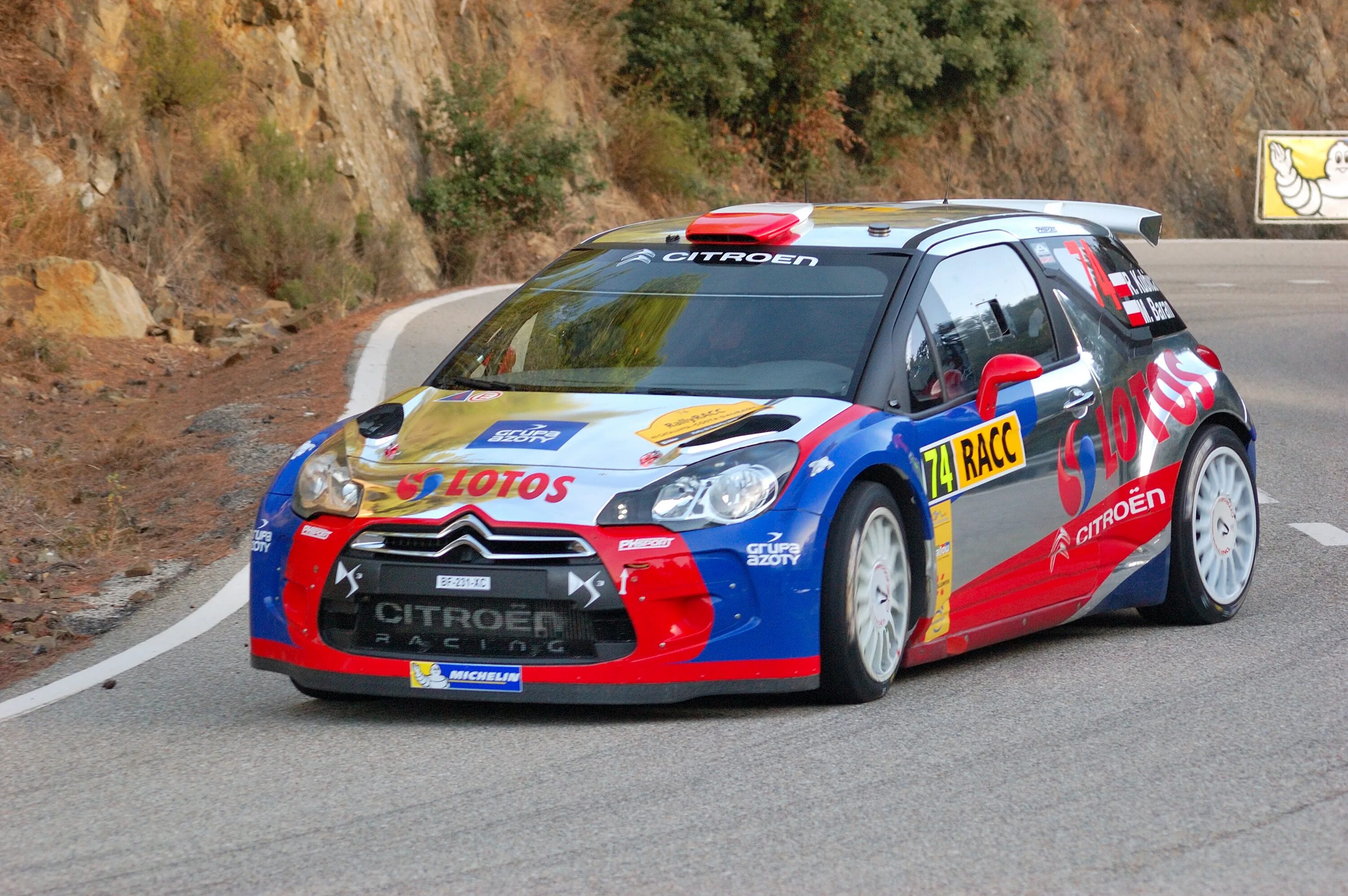 Ралли Каталонии 2006. Dashboard WRC i20.