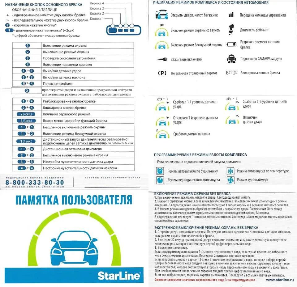 Нужно ли глушить двигатель транспортного средства. Значки на сигнализации старлайн а93. Памятка сигнализации старлайн а93. Старлайн а93 инструкция к брелку. Сигнализация старлайн а93 инструкция брелка.