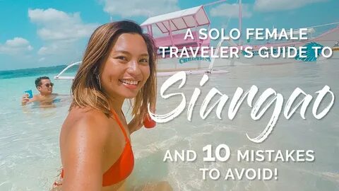 filipino vlogger, siargao, travel guide, what to do, what to eat, solo trav...