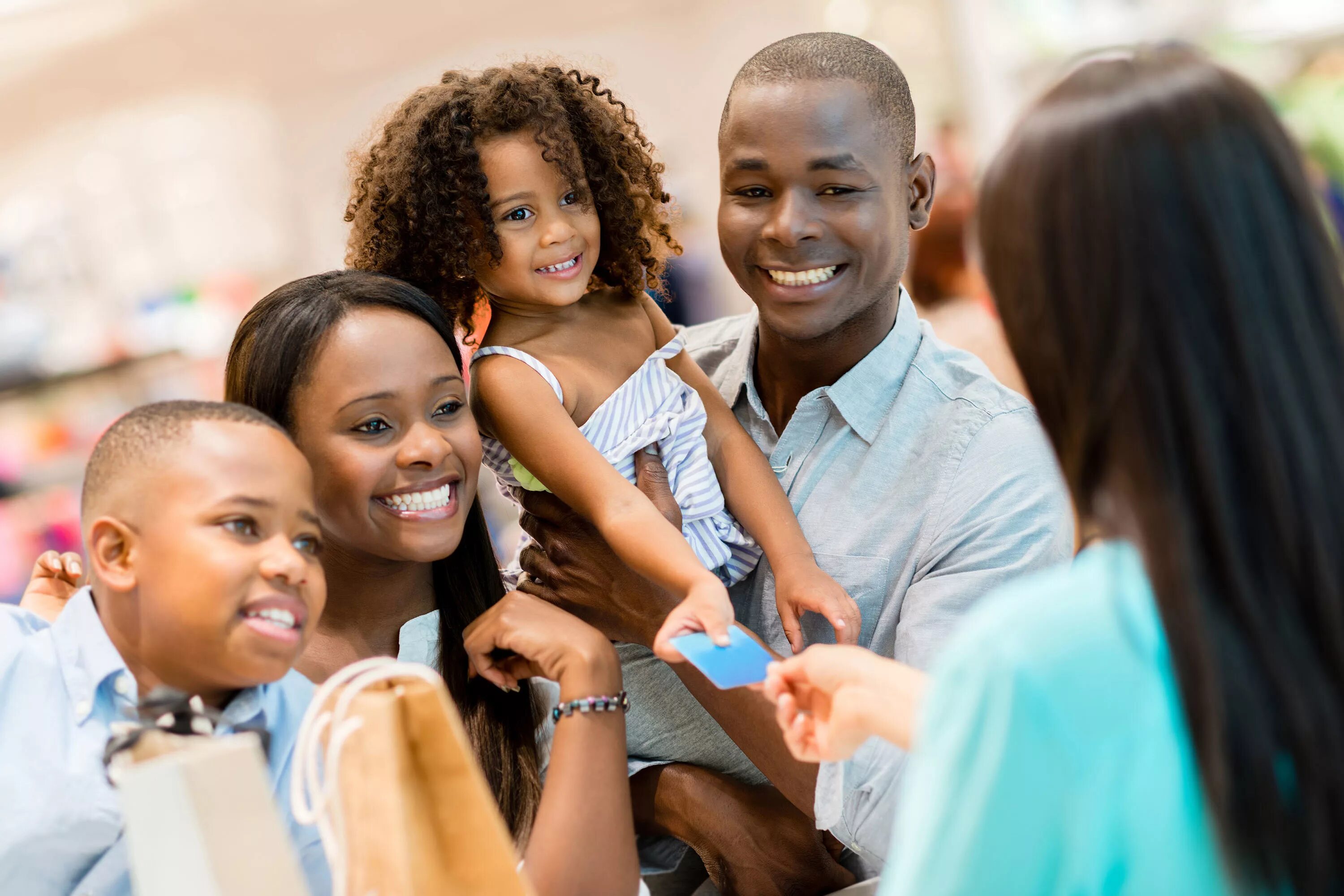 Who does shopping in your family