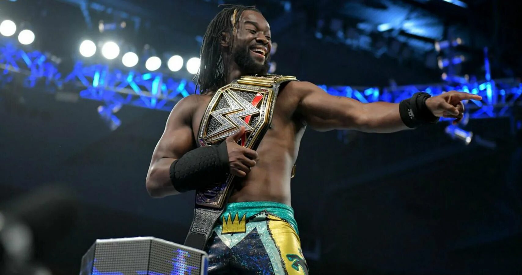 New day new way. Кофи Кингстон. WWE Kofi. WWE кофи Кингстон чемпион WWE. WWE Kofi Kingston 2022.