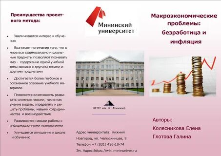 Институты нижнего новгорода список