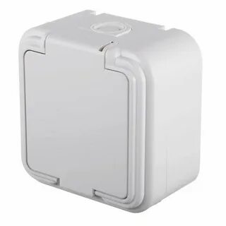 Розетка одноместная ip44