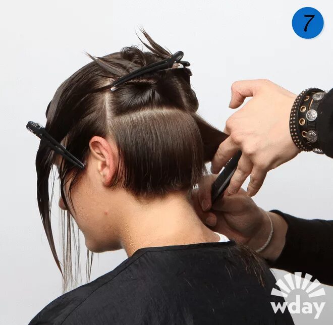 стрижка каре пошагово