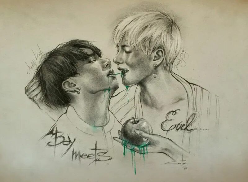 BTS Vkook Art. BTS Vkook рисунки. BTS Vkook. Зарисовки для фанфиков. Жених из трущоб вигуки