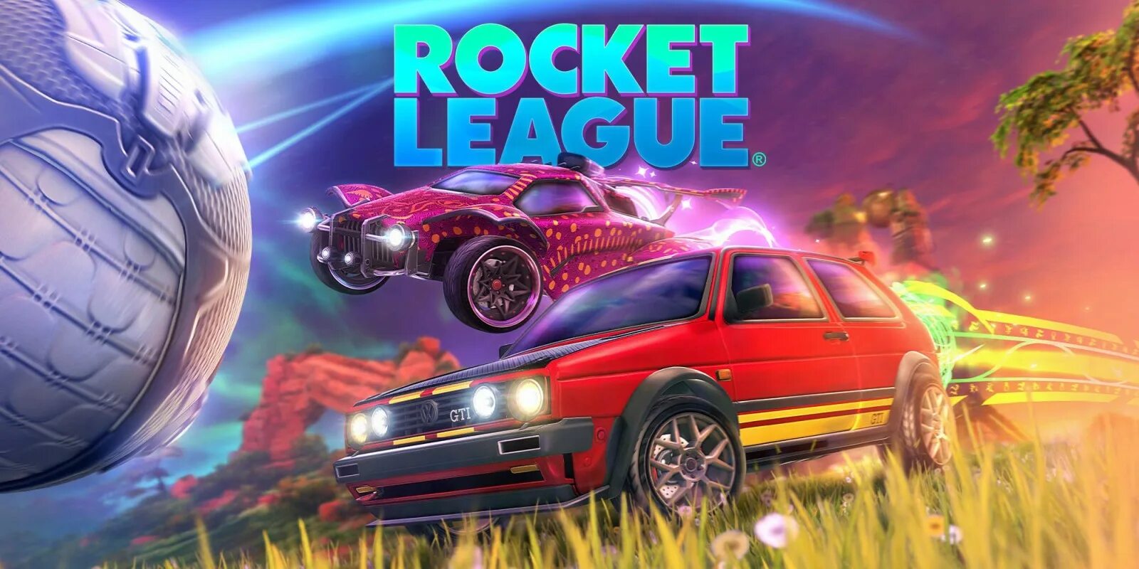 Рокет лига. Golf GTI Rocket League. Rocket x игра.