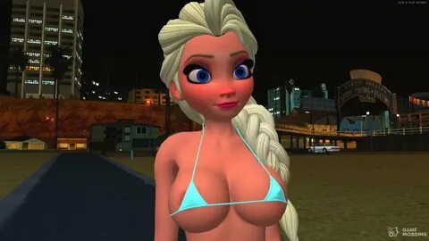 Elsa Hot Summer для GTA San Andreas миниатюра 1. Elsa Hot Summer для GTA Sa...