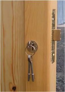 Unlock the gate with the key