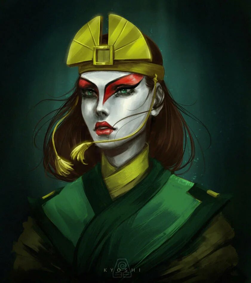 Avatar kyoshi. Аватар Киоши. Аватар Киоши аватар. Киоши арт. Аватар аанг Киоши.