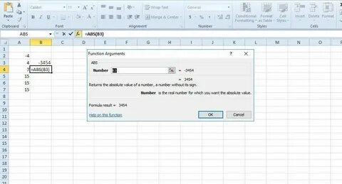 Excel абсолютное