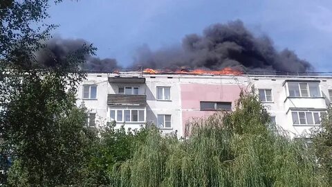 Пожар в ставрополе
