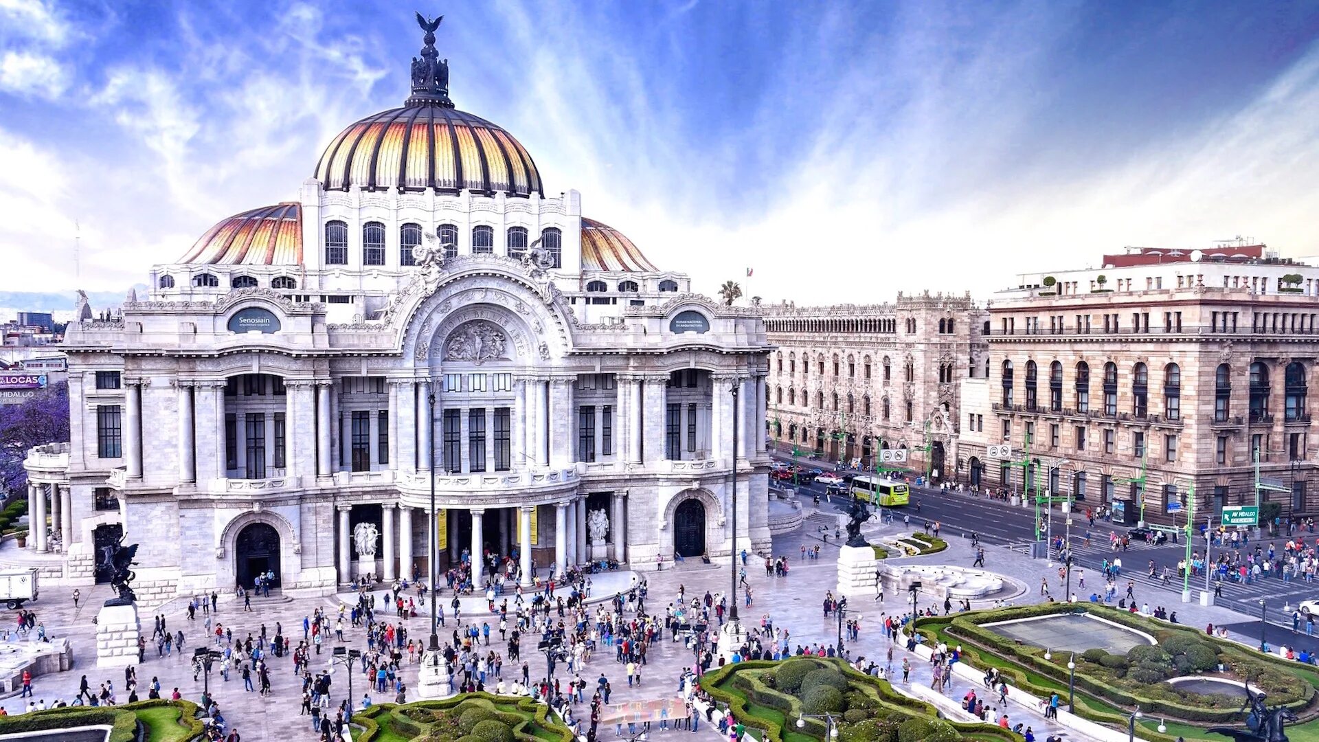 Мехико. Palace of Fine Arts Mexico. Опера в Мехико. Мексико Сити.