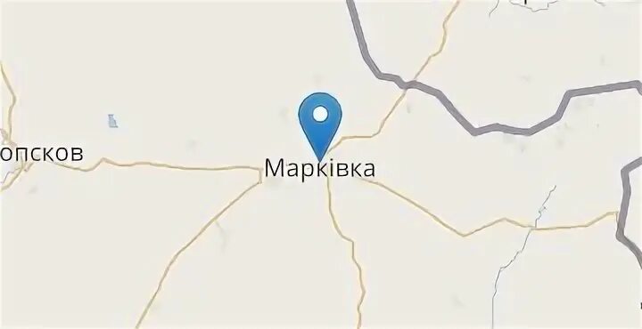 Марковка на карте