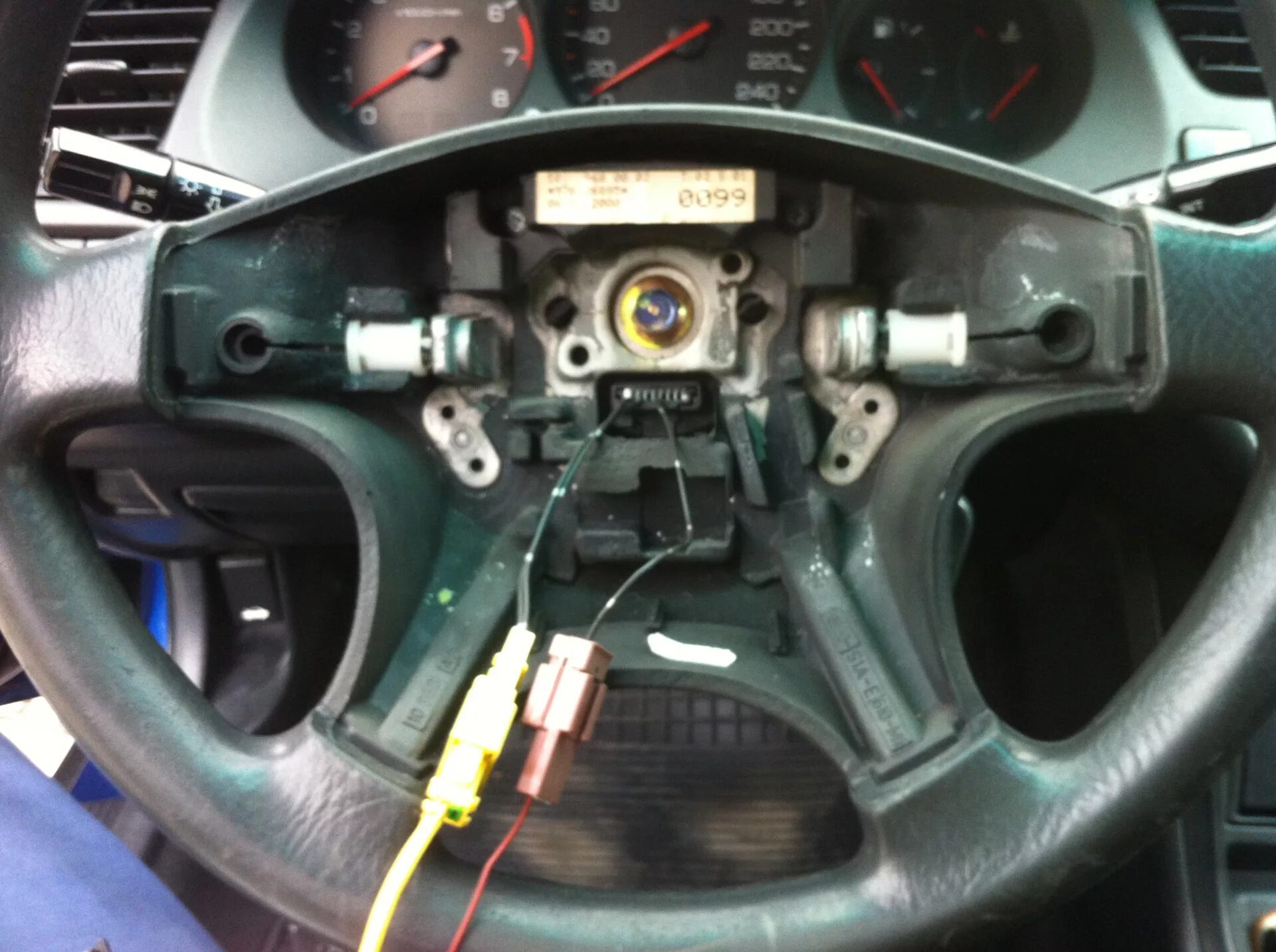 Замена значка в руле. - Honda Accord (7G), 2,4 л, 2007 года аксессуары DRIVE2