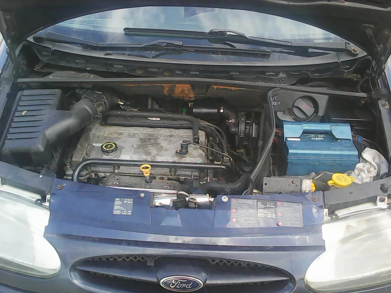 Ford Galaxy рестайлинг 2000, 2001, 2002, 2003, 2004, минивэн, 1 поколение, WGR т