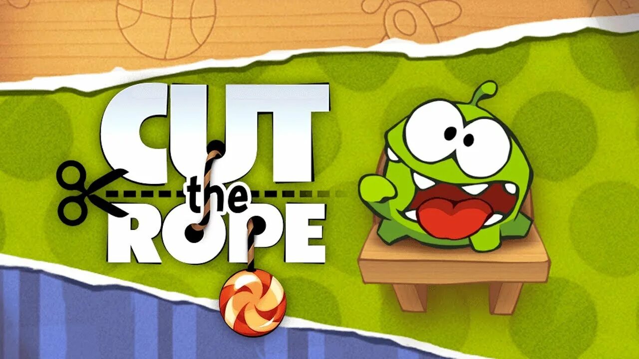 Ам ням конфетки. Cut the Rope.