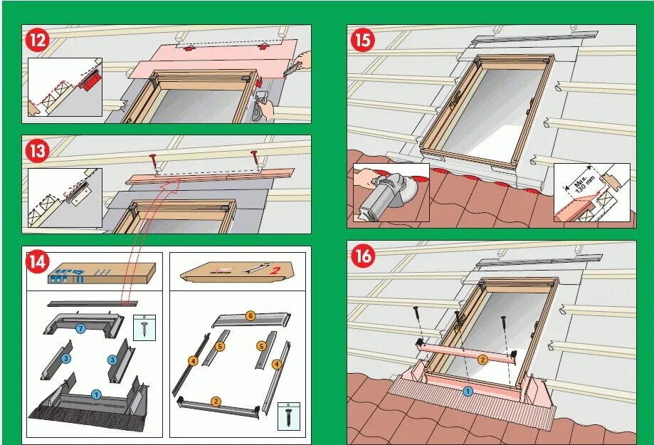 Схема монтаж мансардного окна Velux. Монтаж мансардных окон Факро. Монтаж мансардных окон Велюкс. Монтаж мансардного окна Fakro. Окно в металлочерепице