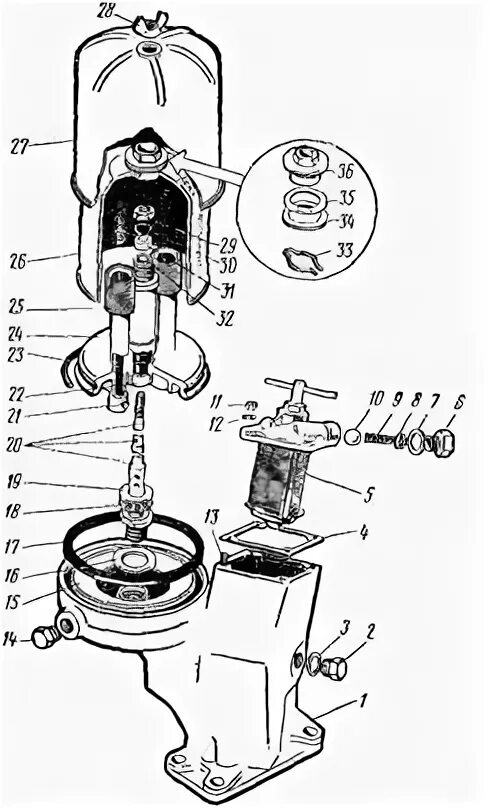 Масляный фильтр сборка. Фильтр очистки масла ЗИЛ 130 центрифуга. Корпус центрифуги ЗИЛ 130. Масляная центрифуга ЗИЛ 130. Центрифуга двигателя ЗИЛ 130.