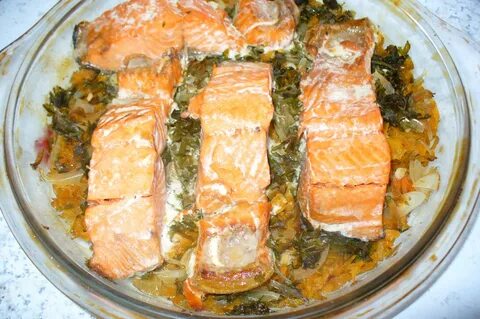 Филе рыбы в духовке с овощами рецепты