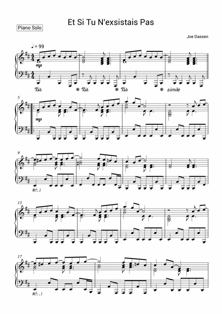 Joe dassin et si tu n. Et si tu n&#039;existais pas ноты. joe dassin et si tu n&#039;existais pas ноты для фортепиано. et si tu n&#039;existais ноты для фортепиано. joe dassin et si tu n&#039;existais pas ноты.