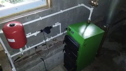 Трубы обвязки твердотопливного котла