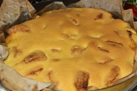 Кукурузная шарлотка