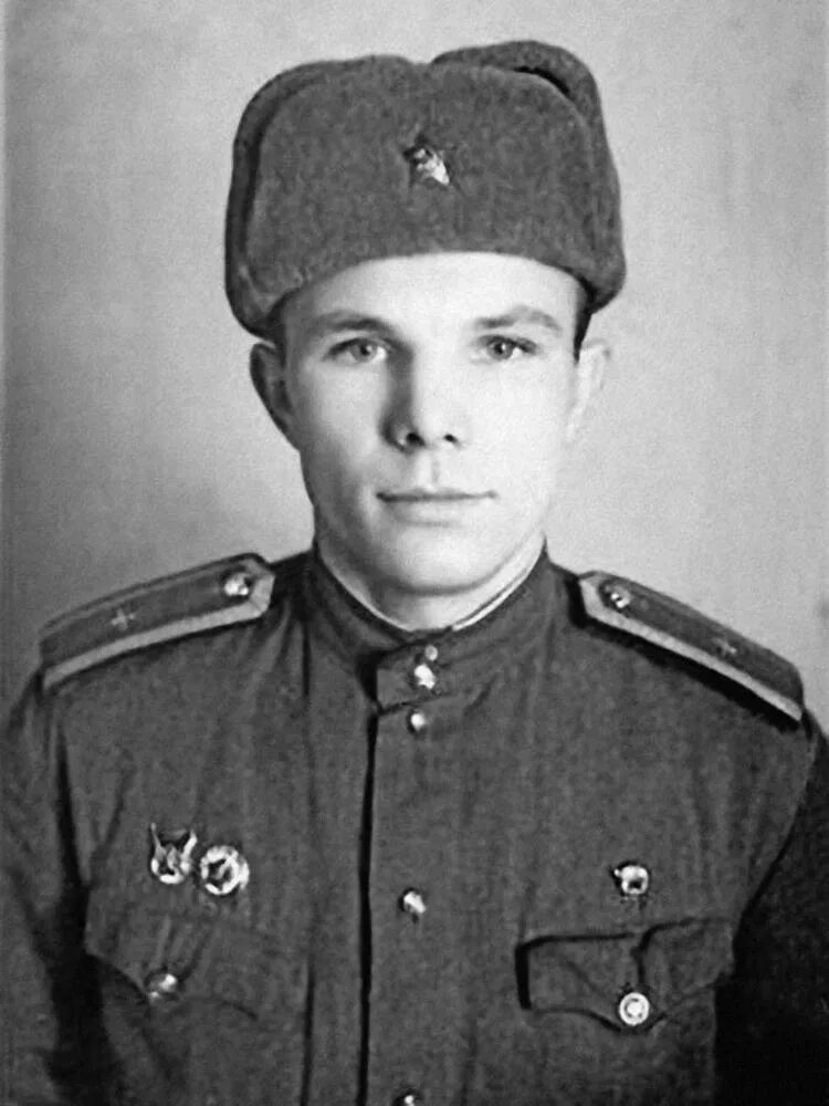Гагарин во время войны