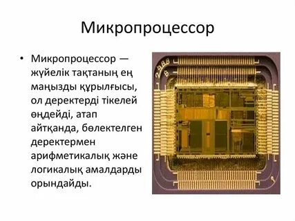 Процессор дегеніміз не